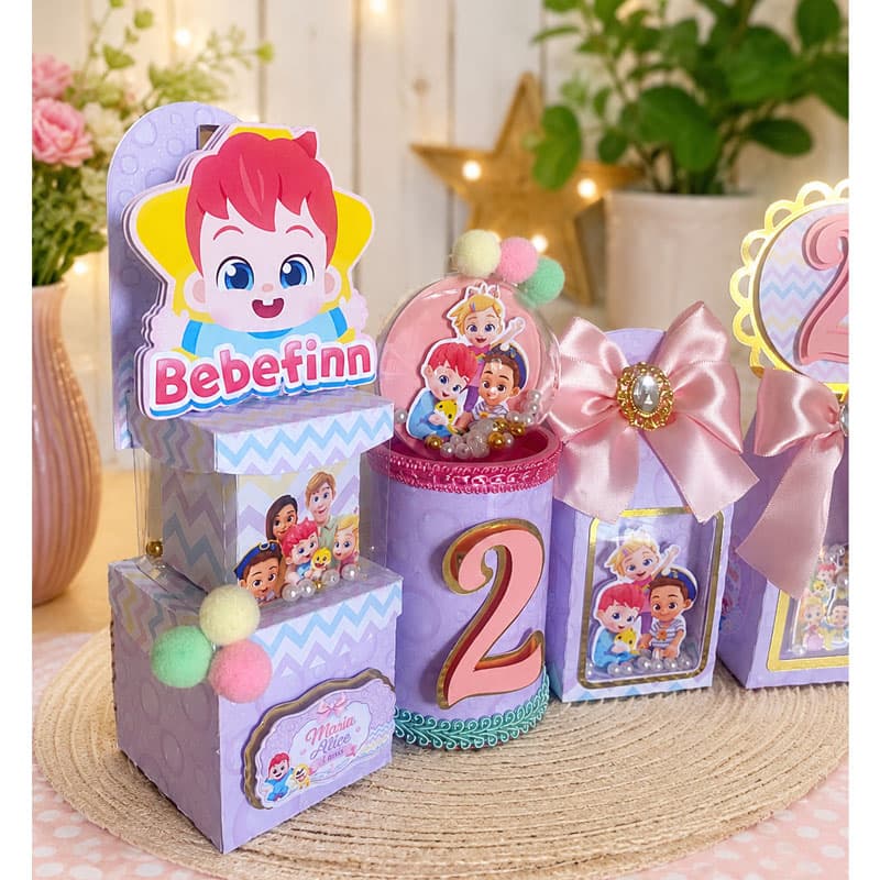 Kit Festa Personalizado Bebefinn | PDF + Studio Silhouette - imagem 4