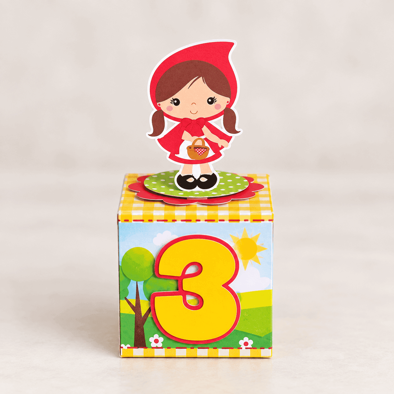 Kit Festa Personalizado Chapeuzinho Vermelho 2 | Arquivo Digital PDF + Studio Silhouette - imagem 4
