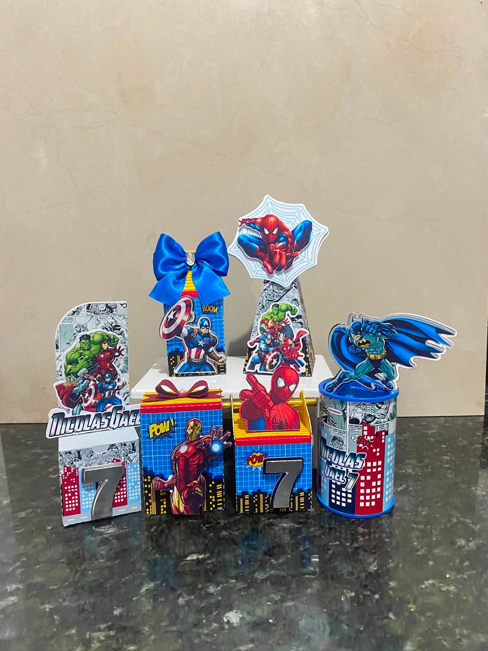 Kit Festa Personalizado Heróis Vingadores | PDF + Studio Silhouette + JPG + Fonte