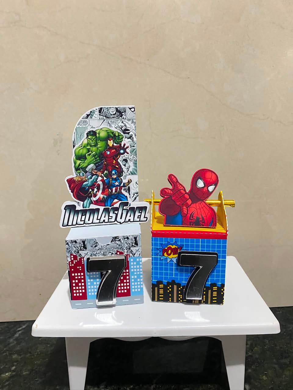Kit Festa Personalizado Heróis Vingadores | PDF + Studio Silhouette + JPG + Fonte - imagem 4