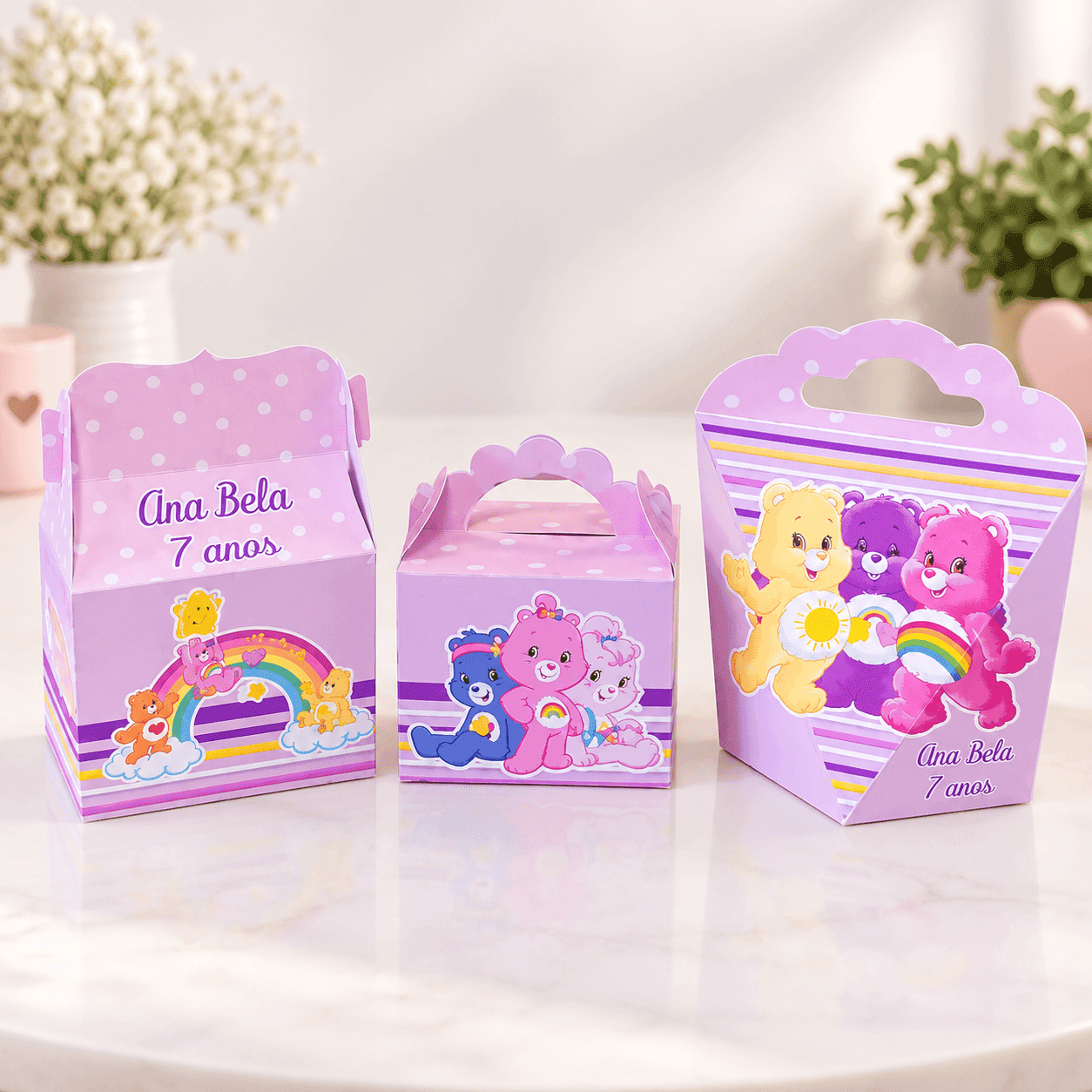 Kit Festa Personalizado Ursinhos Carinhosos | Arquivo Digital PDF + Studio Silhouette - imagem 4
