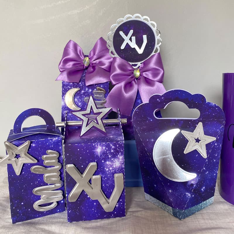 Kit Festa Galáxia Completo | Arquivos Silhouette + PDF + Fontes - imagem 2